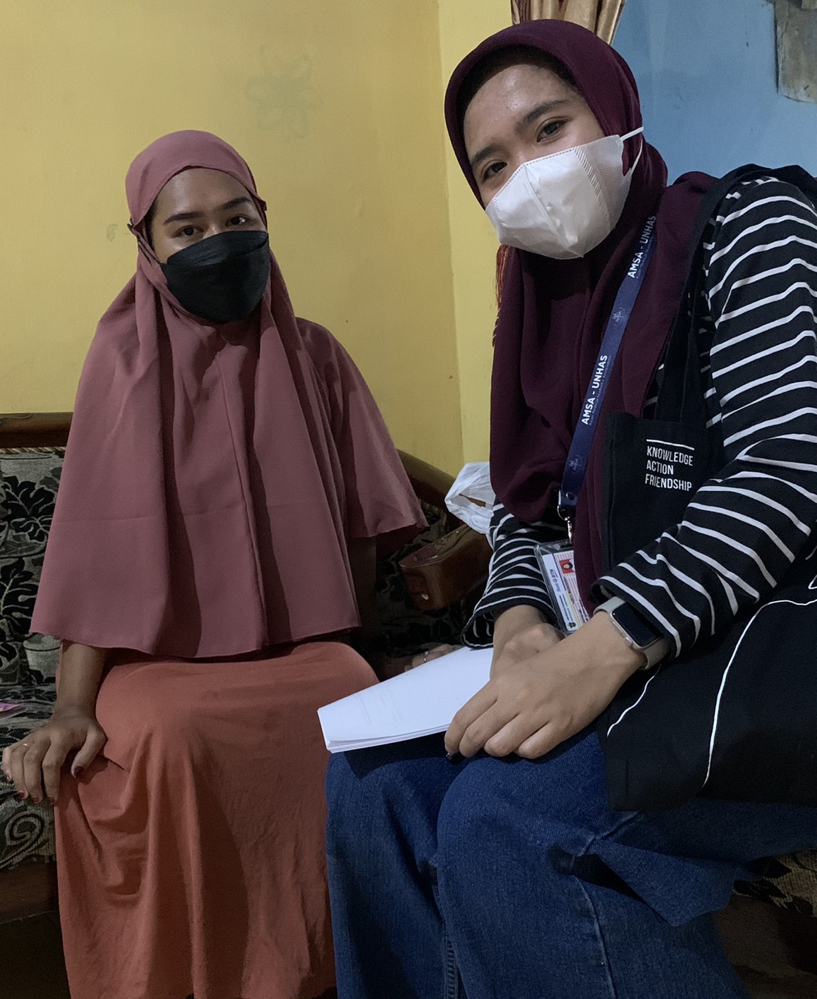 Kunjungan Pertama Bersama Bu merita